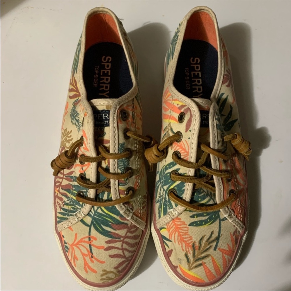Sperry’s Floral Sneakers